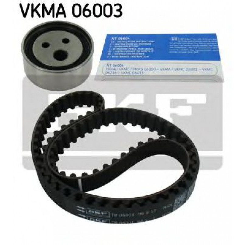 VKMA 06003 SKF Комплект ГРМ (ремінь + ролик)